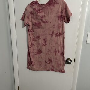 Old Navy Pink Tie-Dye Short Sleeve Tee